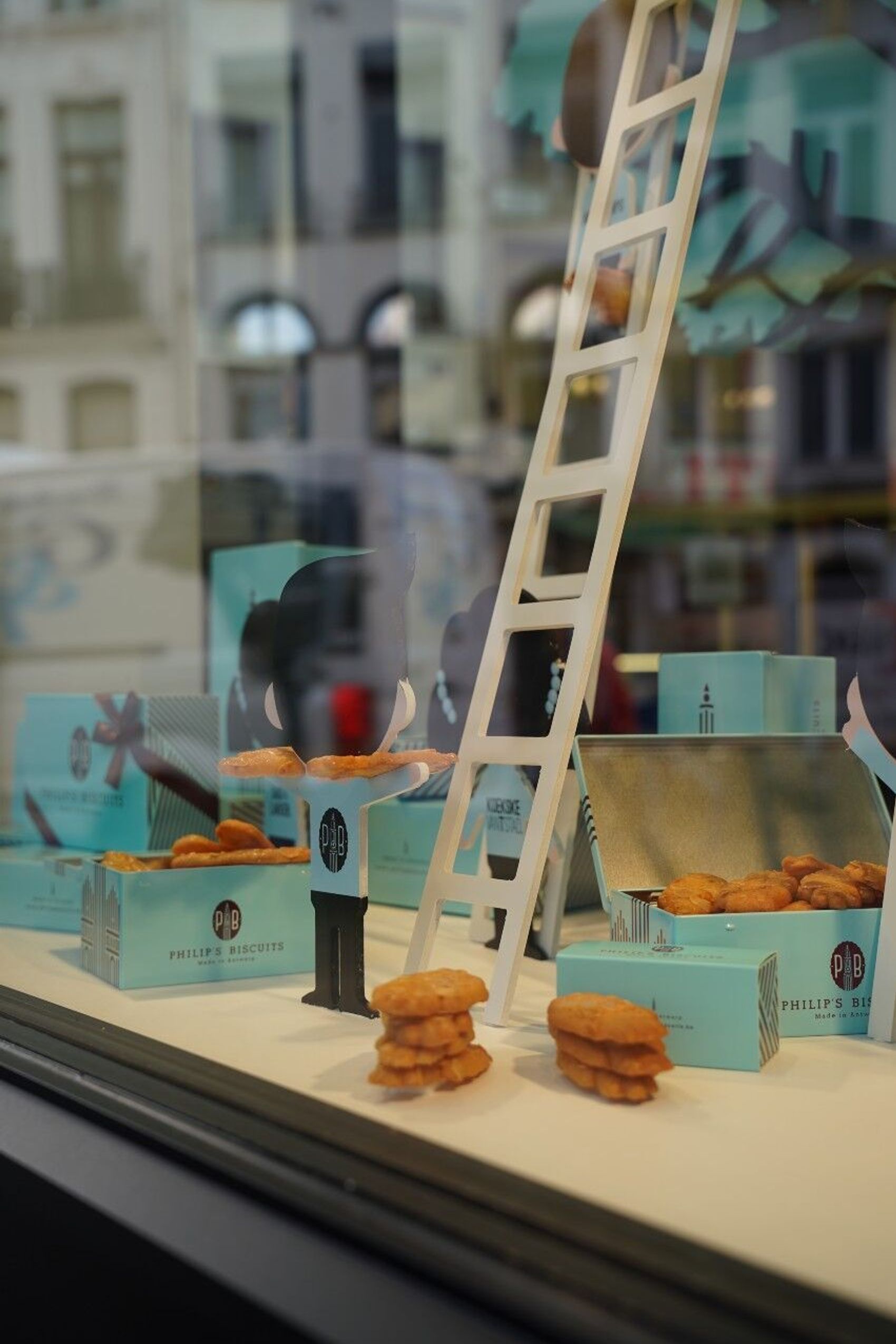 Hotel Antwerpen Motel One Souvenirs zum Mitnehmen Kekse